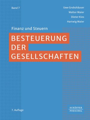cover image of Besteuerung der Gesellschaften